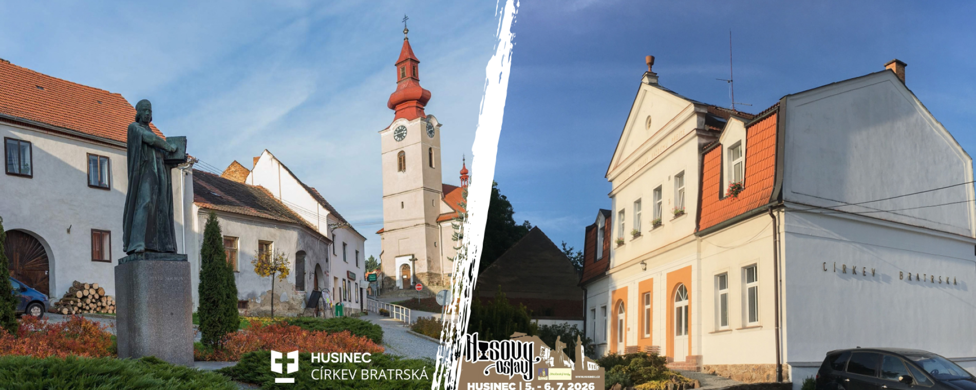 Husovy oslavy 2026 v CB Husinec