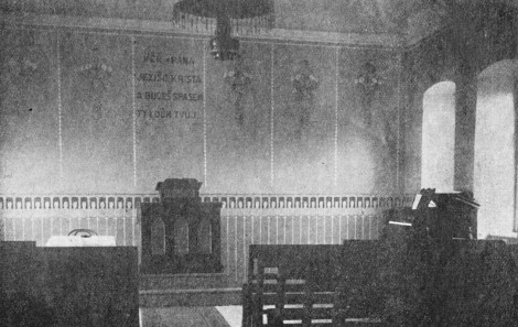 sál (dnešní jídelna)