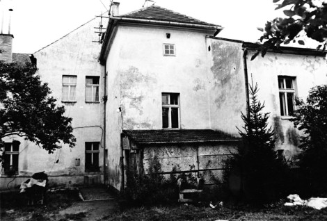 pohled ze zadní zahrady