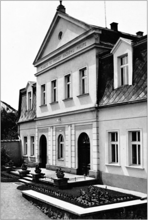 modlitebna po přestavbě (až r. 1980)