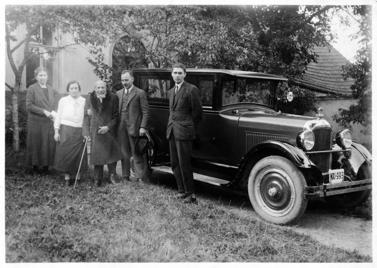 návštěva br. Adlofa v Husinci