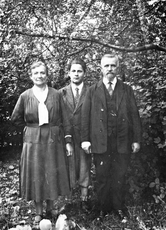 Jan Andrš s rodinou