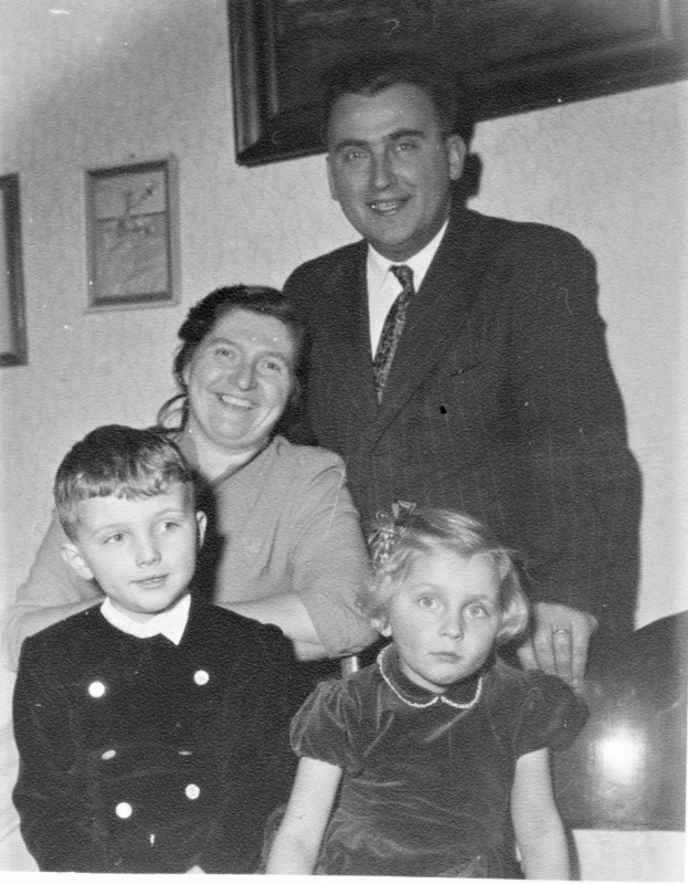 Jan Blahoslav Štifter s rodinou