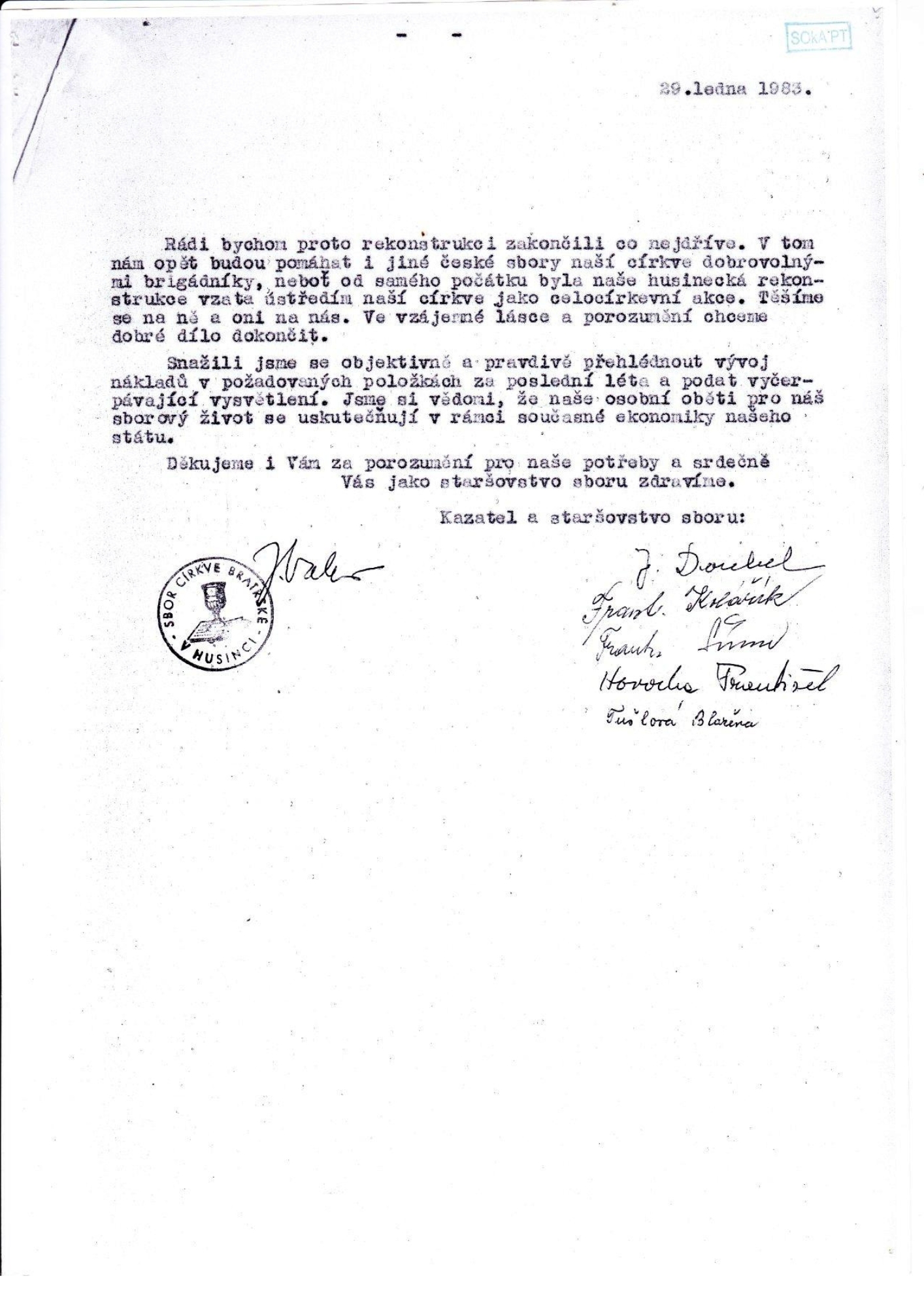 vysvětlení zvýšených nákladů